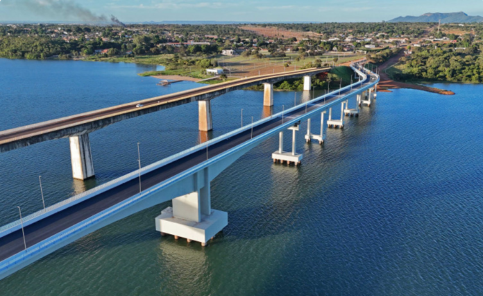 Obra da Ponte de Porto Nacional promete ser um marco histórico para o Tocantins - Foto: Tomaz Neto/Governo do Tocantins